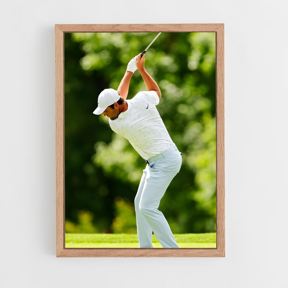 Poster Scottie de scheffler – affiche Golf (vue 4)
